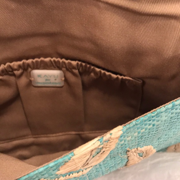 Vineyard Vines Kayu envelope clutch Sailboat NWT - Picture 4 of 8